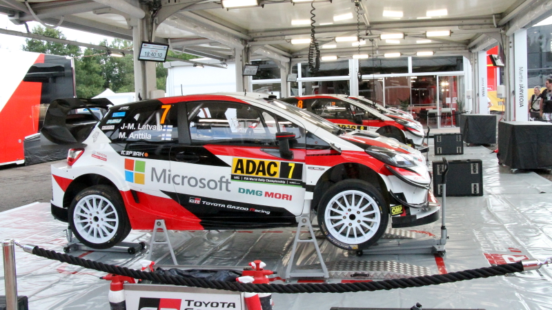 Illustration for article titled I'm At Rallye Deutschland To Watch WRC Cars Fly